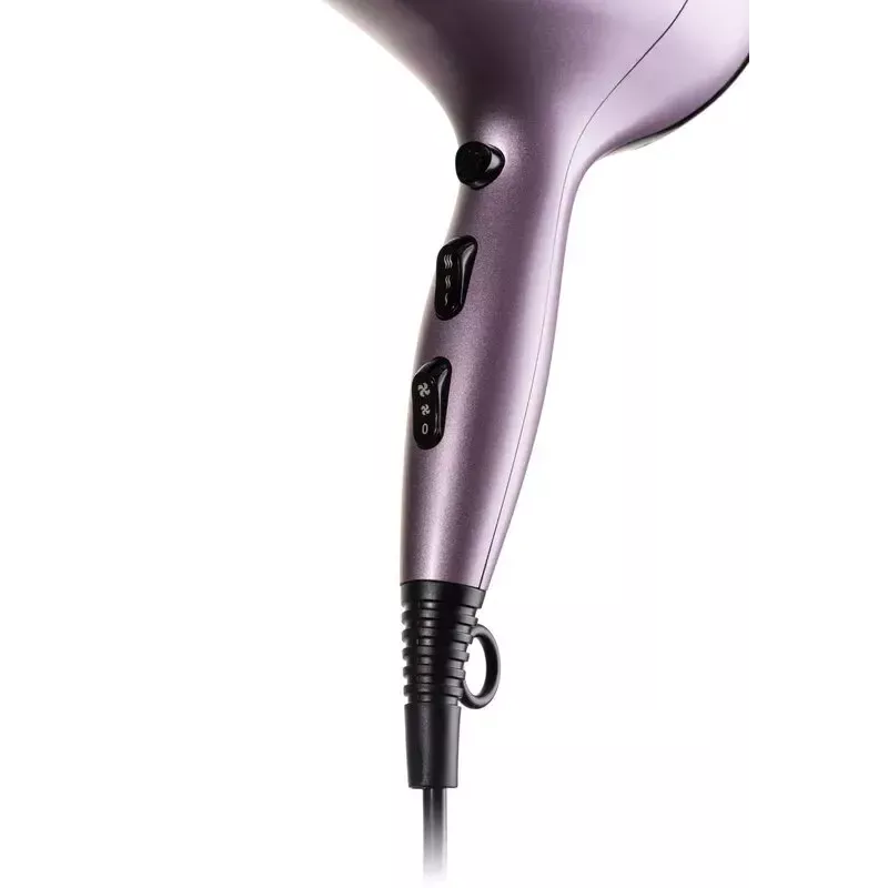 Secador de cabelo Eta Rosalia 2200 W preto roxo