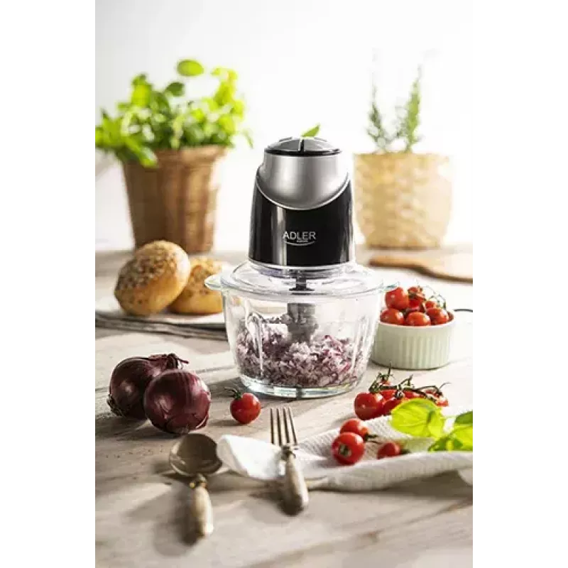 Adler AD 4082 picador com taça de vidro, 550 W