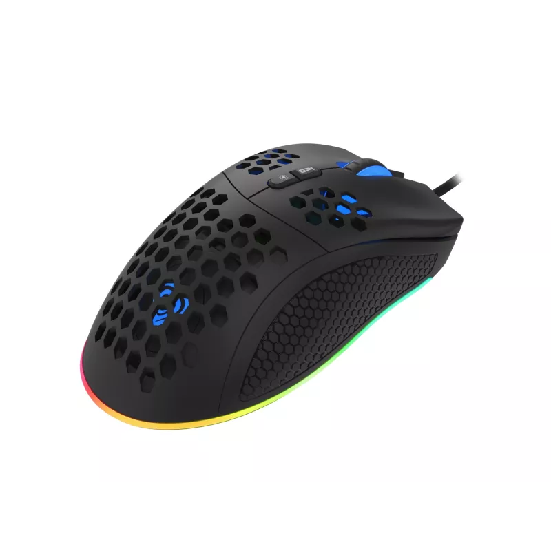 Rato gaming GENESIS Krypton 555 para destro USB Type-A ótico 8000 DPI