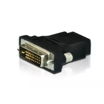 Adaptador de cabo ATEN 2A-127G DVI/HDMI preto