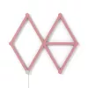 Nanoleaf Lines Skin NL59-0001PM-9PK, 60 graus, rosa mate, 9 unid.