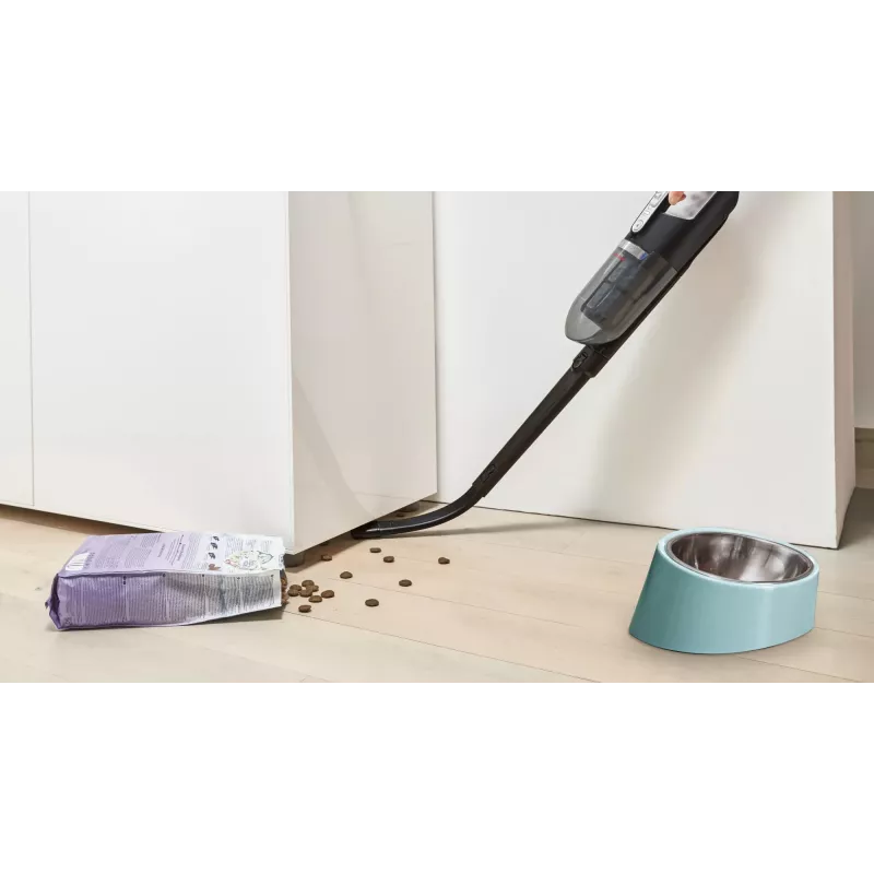Aspirador com bateria Bosch Serie 4 BBH3ZOO28 — sem fios 25,2 V, depósito de pó 0,4 L, aspirador de mão removível