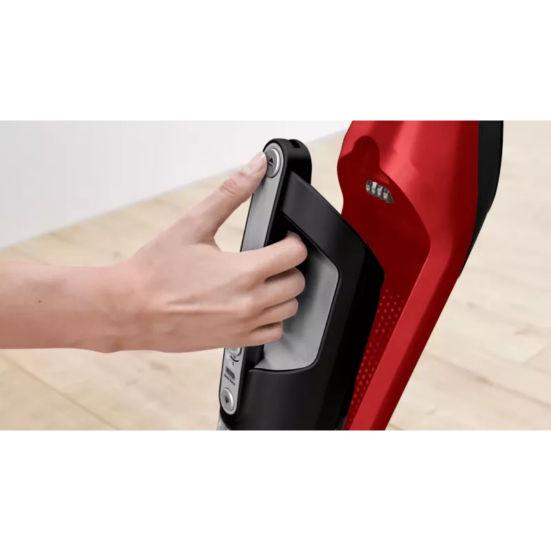 Aspirador com bateria Bosch Serie 4 BBH3ZOO28 — sem fios 25,2 V, depósito de pó 0,4 L, aspirador de mão removível
