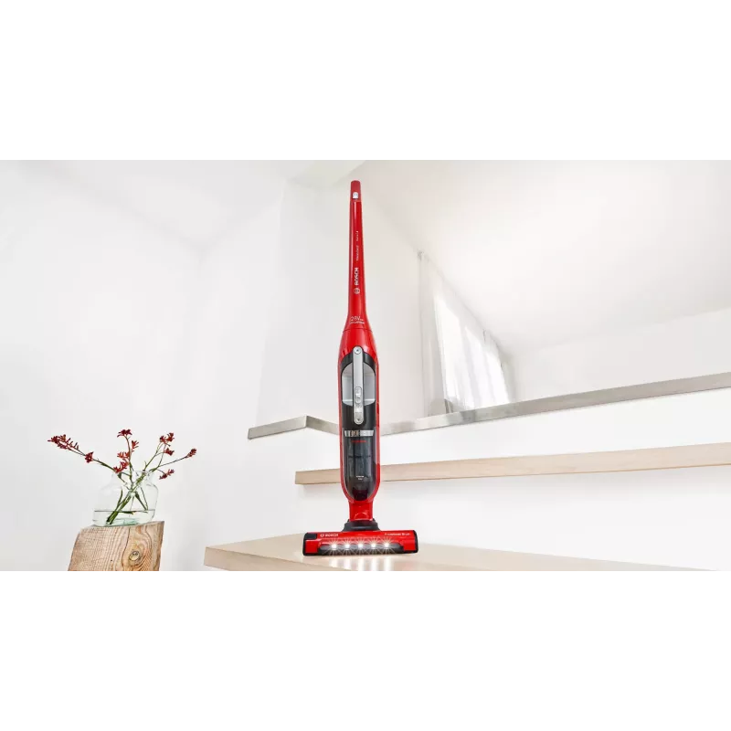 Aspirador com bateria Bosch Serie 4 BBH3ZOO28 — sem fios 25,2 V, depósito de pó 0,4 L, aspirador de mão removível