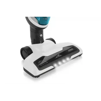 Aspirador com bateria ETA Dasty AquaPlus ETA344790010 — motor 95 W, bateria 14,4 V, até 45 min., haste e aparelho de mão, branco/azul