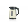 Chaleira elétrica Bosch TWK4P437 1,7 L, 2400 W, corpo em aço inoxidável, sem fios, bege/preto