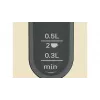 Chaleira elétrica Bosch TWK4P437 1,7 L, 2400 W, corpo em aço inoxidável, sem fios, bege/preto