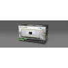Rádio pessoal Muse M-695 DBTW — sintonizador digital DAB/DAB+/FM, TFT de 2,8 inch, 60 W RMS, AC/DC, madeira/branco