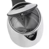 Chaleira elétrica Adler AD 1340 1,7 L 2200 W preto prateado