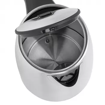 Chaleira elétrica Adler AD 1340 1,7 L 2200 W preto prateado