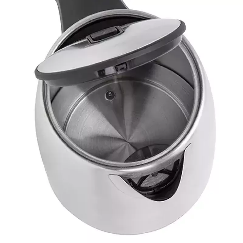 Chaleira elétrica Adler AD 1340 1,7 L 2200 W preto prateado