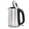 Chaleira elétrica Adler AD 1340 1,7 L 2200 W preto prateado