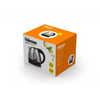 Chaleira elétrica Tristar 1,2 l 1500 W aço inoxidável