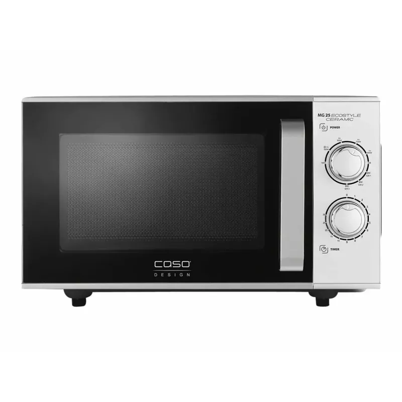 Micro-ondas Caso MG 25 Ecostyle, 25 L, 900 W, função grill, prateado