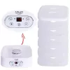 Desidratador de alimentos Adler AD 6658, 5 tabuleiros, temporizador LCD 70 h, 35–70 °C, 230 W (máx. 550 W), branco