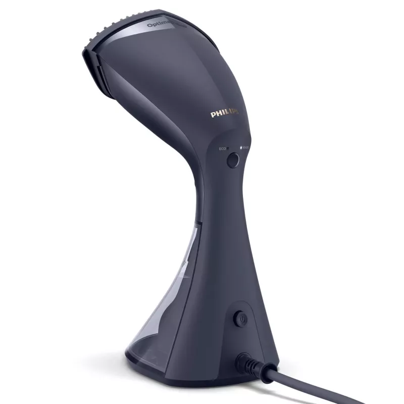 Vaporizador de roupa Philips GC810/20 — 1600 W, depósito de água de 0,23 L, vapor contínuo de 32 g/min, preto/rosa