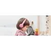 Muse M-215BTP auscultadores estéreo Bluetooth para crianças, over-ear, sem fios, Bluetooth 5.0, rosa