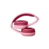Muse M-215BTP auscultadores estéreo Bluetooth para crianças, over-ear, sem fios, Bluetooth 5.0, rosa