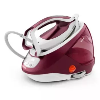 Central de engomar a vapor Tefal GV9220 2600 W base Durilium AirGlide Autoclean bordô, branco