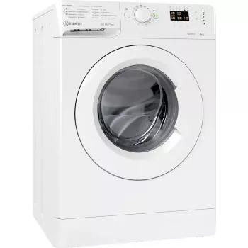 Máquina de lavar roupa de carga frontal Indesit MTWA 71252 W IT — 7 kg, 1200 rpm, classe energética E, branco