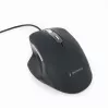 Rato ótico LED GEMBIRD MUS-6B-02 com fios USB - 6 botões com roda preto