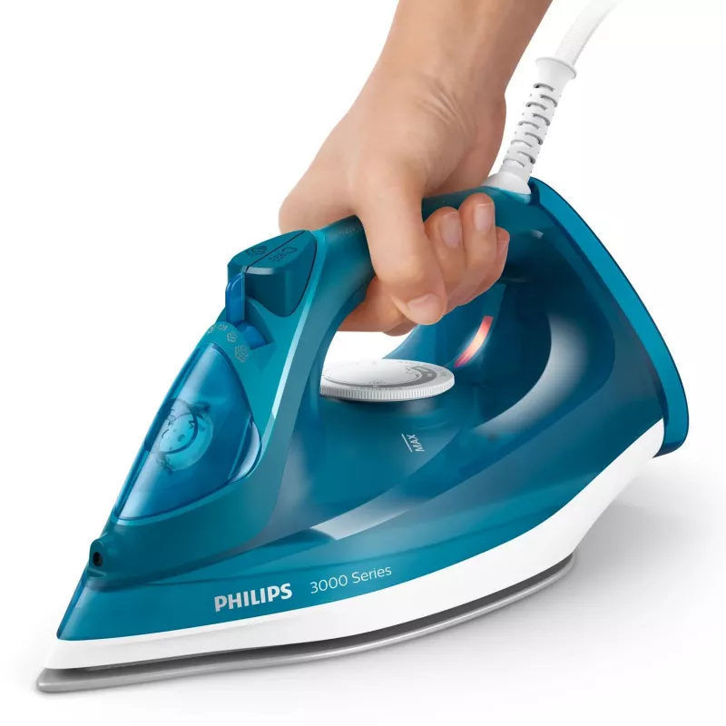 Philips Série 3000 DST3040/70 Ferro de engomar a vapor base cerâmica 2600 W