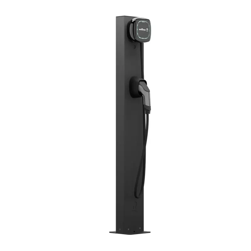 Base Wallbox Eiffel Basic Dual para família Pulsar, Preto