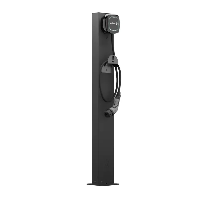 Base Wallbox Eiffel Basic Dual para família Pulsar, Preto