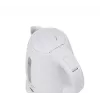 Chaleira elétrica Adler AD 1272 — 1 L, 1600 W, branco avelã, controlo por botões, filtro anti-calcário