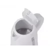 Chaleira elétrica Adler AD 1272 — 1 L, 1600 W, branco avelã, controlo por botões, filtro anti-calcário