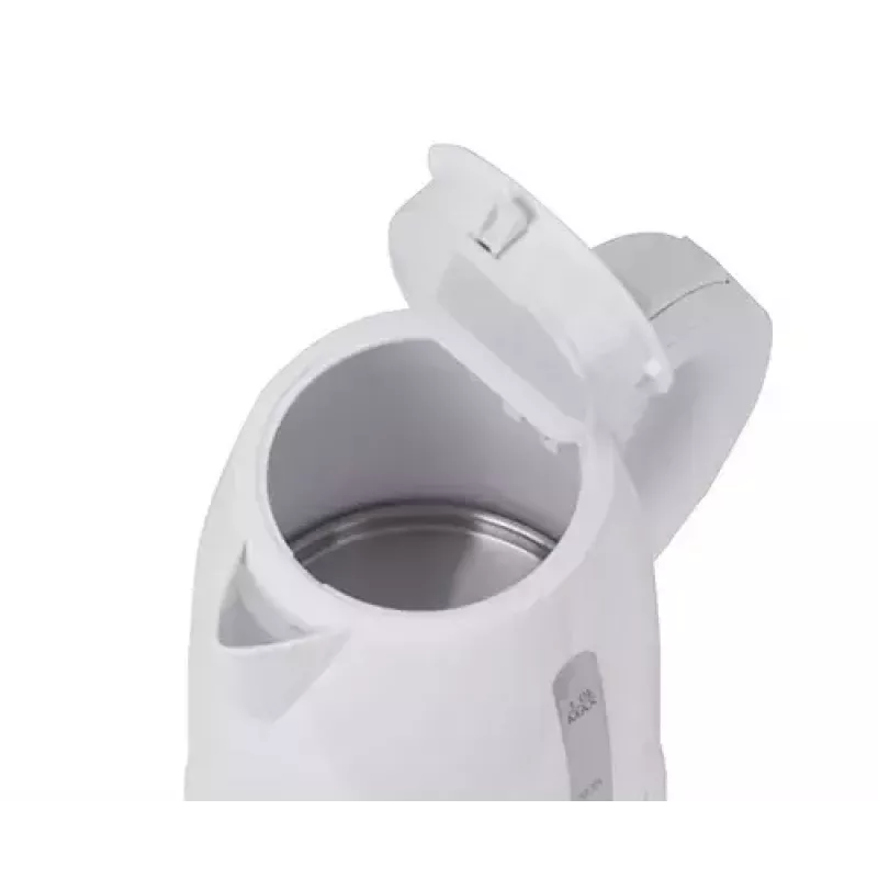 Chaleira elétrica Adler AD 1272 — 1 L, 1600 W, branco avelã, controlo por botões, filtro anti-calcário