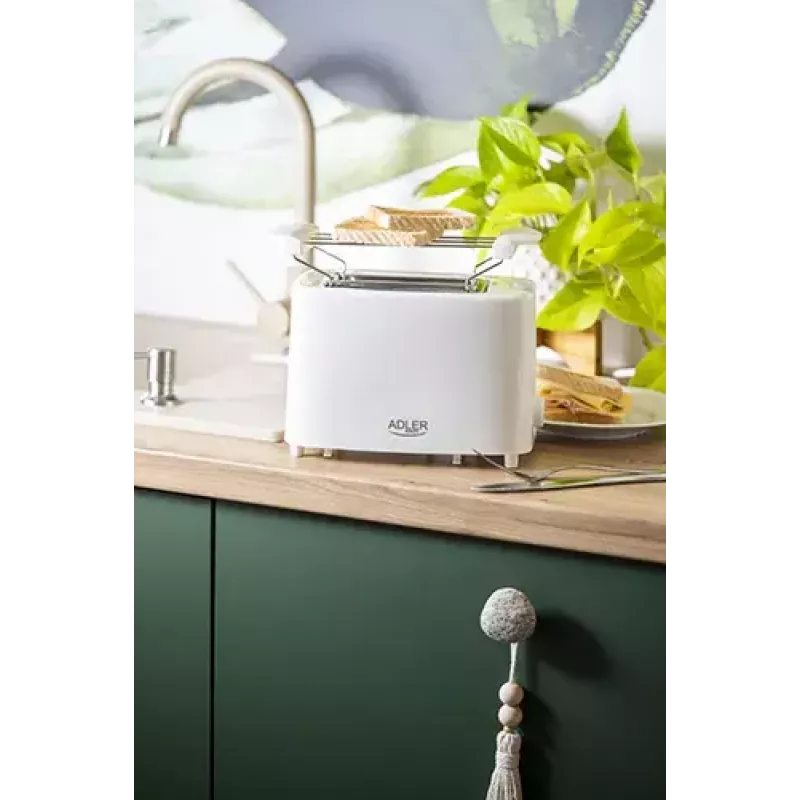 Torradeira Adler AD 3223 2 fatias 750 W Branco