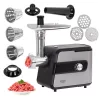 Picadora de carne Adler AD 4813 2000 W Preto Prateado