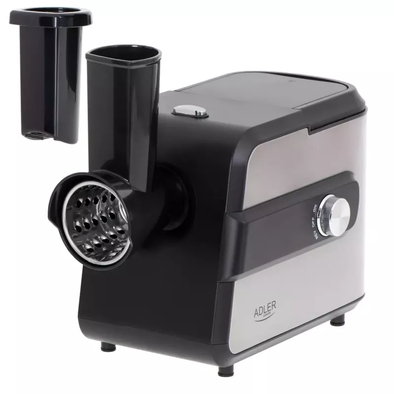 Picadora de carne Adler AD 4813 2000 W Preto Prateado