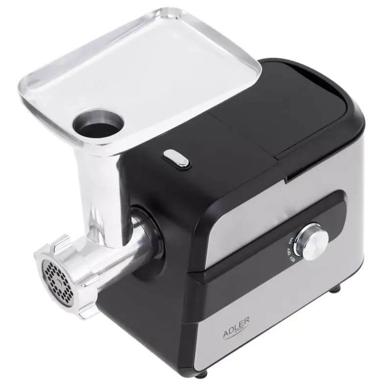 Picadora de carne Adler AD 4813 2000 W Preto Prateado