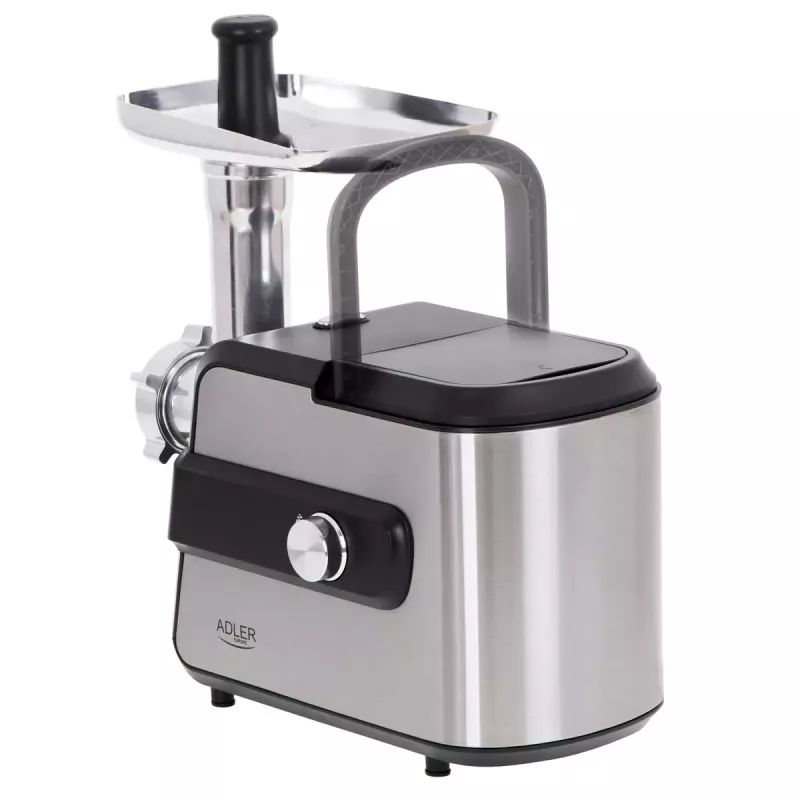 Picadora de carne Adler AD 4813 2000 W Preto Prateado