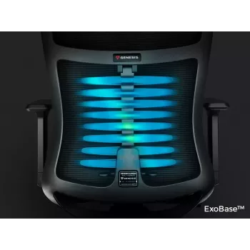 Cadeira gaming para PC GENESIS Astat 200 assento em malha Preto 120 kg