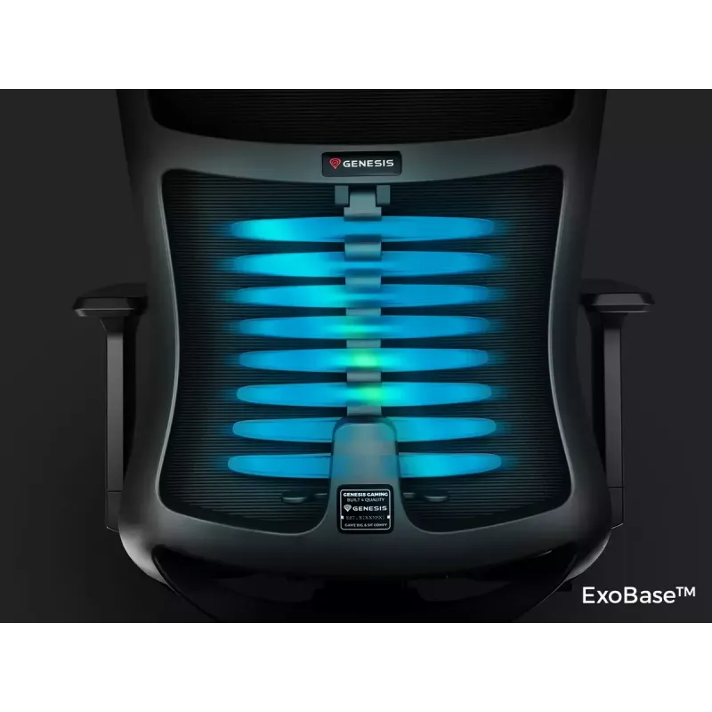 Cadeira gaming para PC GENESIS Astat 200 assento em malha Preto 120 kg