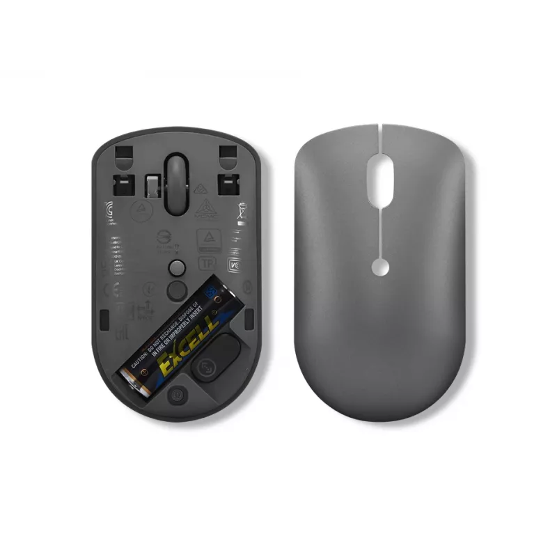 Rato Lenovo 540 ambidestro RF sem fios ótico 2400 DPI