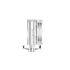 Arrefecedor de ar DeepCool AK400 WH — 4×6 mm heatpipes de cobre, ventoinha FDB de 120 mm, 1850 rpm, 66,47 CFM, compatível com LGA 1700 e sockets Intel/AMD comuns, branco