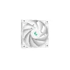 Arrefecedor de ar DeepCool AK400 WH — 4×6 mm heatpipes de cobre, ventoinha FDB de 120 mm, 1850 rpm, 66,47 CFM, compatível com LGA 1700 e sockets Intel/AMD comuns, branco