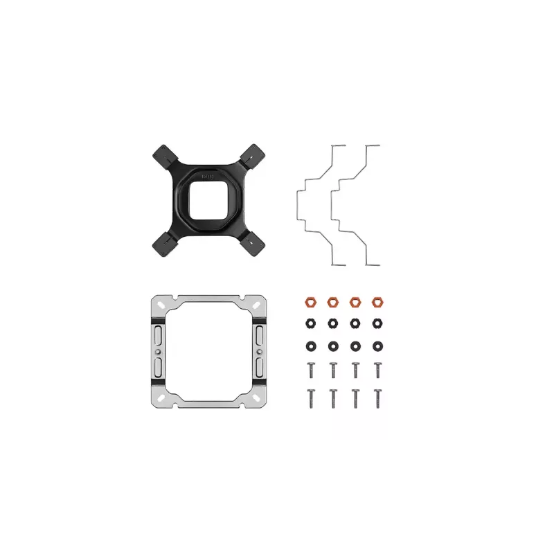 Arrefecedor de ar DeepCool AK400 WH — 4×6 mm heatpipes de cobre, ventoinha FDB de 120 mm, 1850 rpm, 66,47 CFM, compatível com LGA 1700 e sockets Intel/AMD comuns, branco