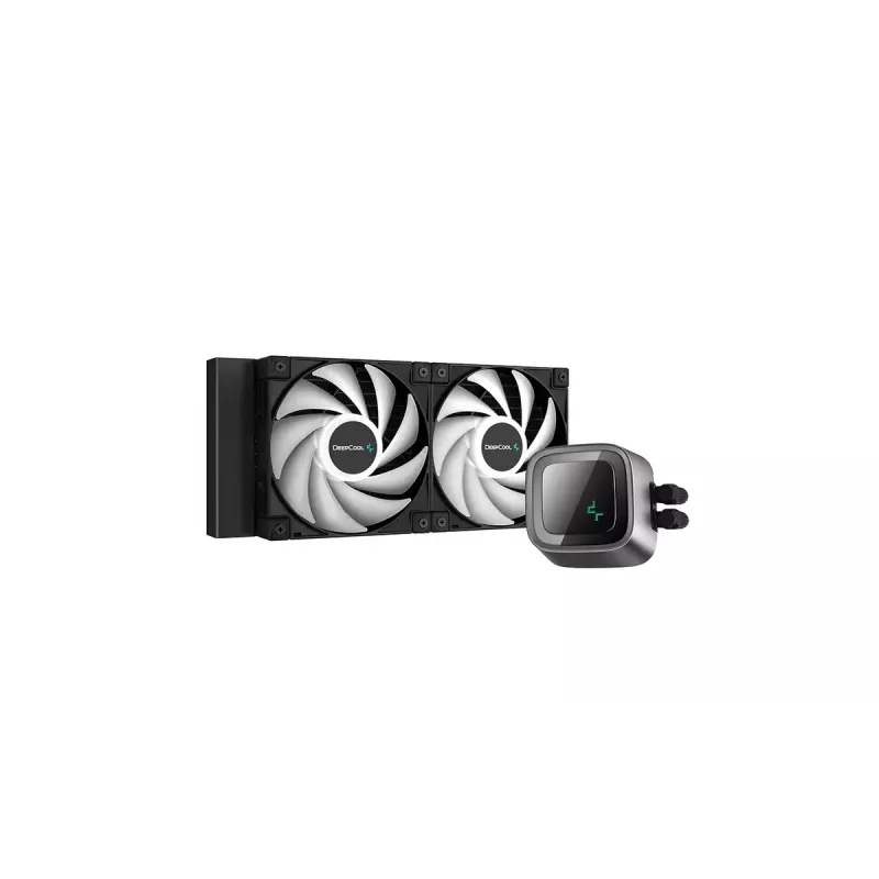 Arrefecedor líquido All-in-One DeepCool LS520 12 cm Preto 500-2250 rpm