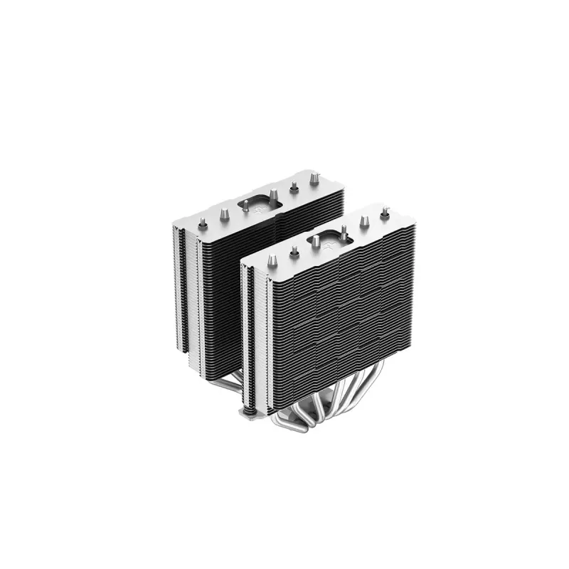 Arrefecedor de ar DeepCool AG620 — 6 heatpipes, ventoinha de 120 mm, TDP 260 W, altura 157 mm, rolamento hidráulico