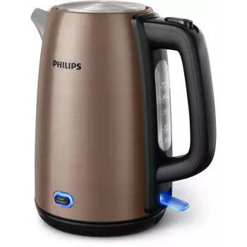 Chaleira elétrica Philips Viva Collection HD9355/92 1,7 L 1900 W Preto, Cobre