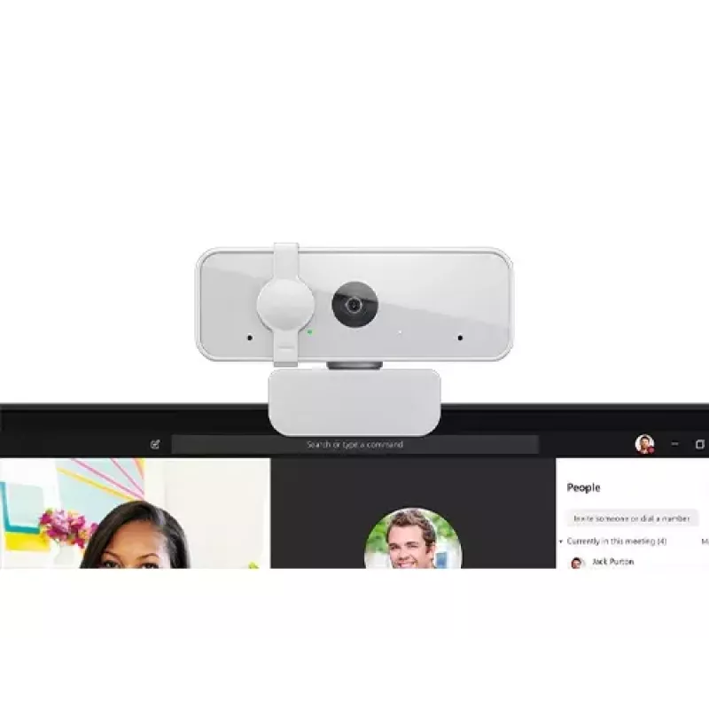 Webcam Lenovo GXC1E71383 2,8 MP 1920 x 1080 píxeis USB Branco