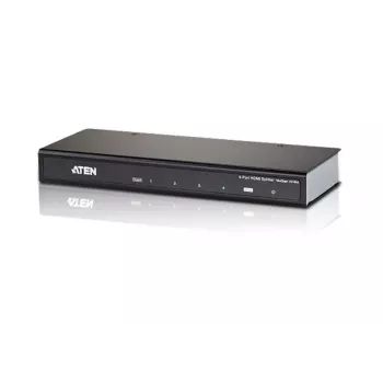 Splitter de áudio/vídeo HDMI ATEN 4 portas 4Kx2K, HDMI, 4x HDMI, 4096 x 2160 píxeis, Preto, 4K Ultra HD, 15 m