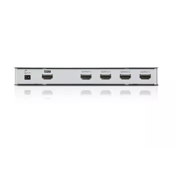 Splitter de áudio/vídeo HDMI ATEN 4 portas 4Kx2K, HDMI, 4x HDMI, 4096 x 2160 píxeis, Preto, 4K Ultra HD, 15 m