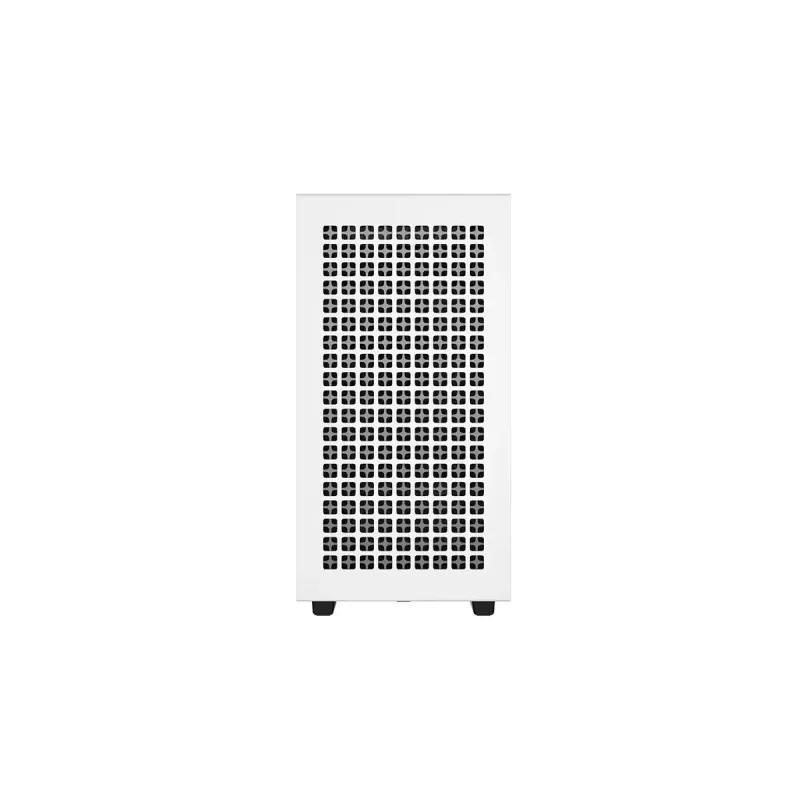DeepCool CH370 WH R-CH370-WHNAM1-G-1 caixa de PC Micro ATX Mini Tower, janela lateral, suporte para radiador de 360 mm, baías 2x 3,5 polegadas + 3x 2,5 polegadas, branca