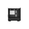 DeepCool CH370 WH R-CH370-WHNAM1-G-1 caixa de PC Micro ATX Mini Tower, janela lateral, suporte para radiador de 360 mm, baías 2x 3,5 polegadas + 3x 2,5 polegadas, branca